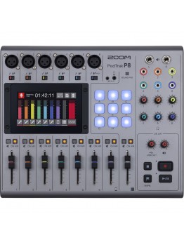 Zoom PodTrak P8 Portable Multitrack Podcast Recorder